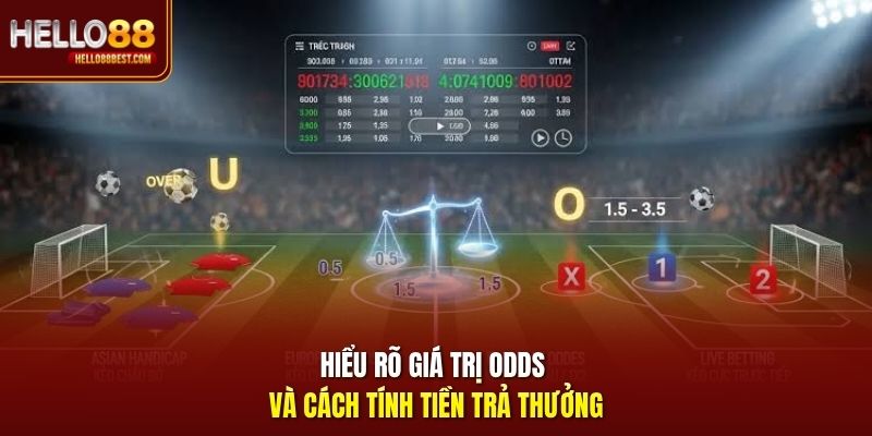 Hiểu rõ giá trị Odds và cách tính tiền trả thưởng