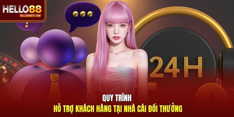 Quy trình hỗ trợ khách hàng tại nhà cái đổi thưởng